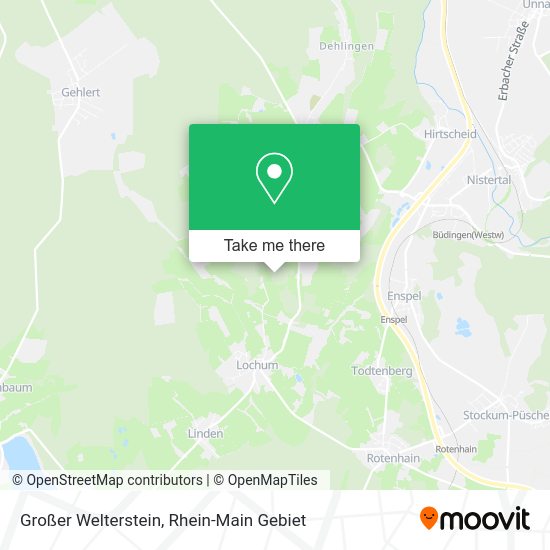 Карта Großer Welterstein