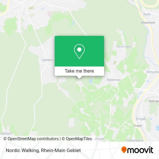 Карта Nordic Walking