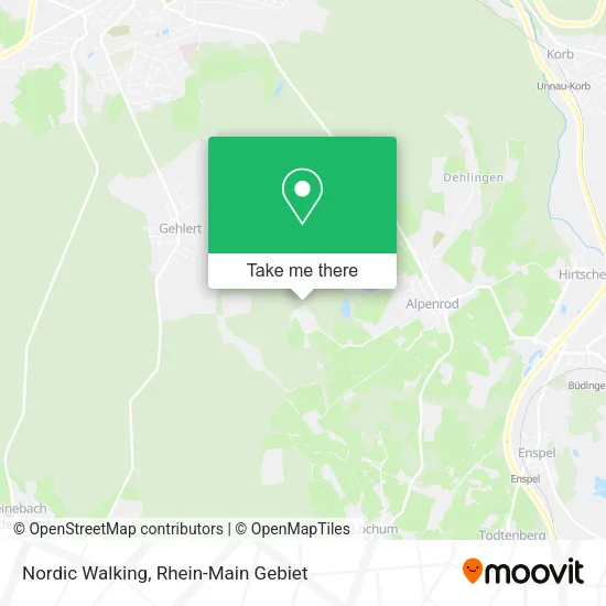 Карта Nordic Walking