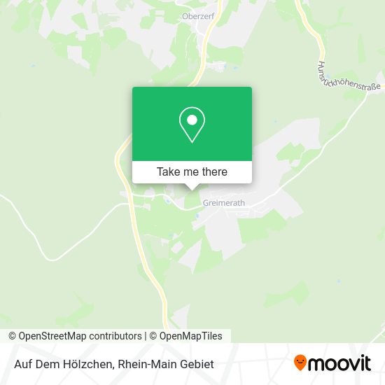 Карта Auf Dem Hölzchen