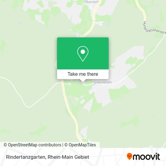 Карта Rindertanzgarten