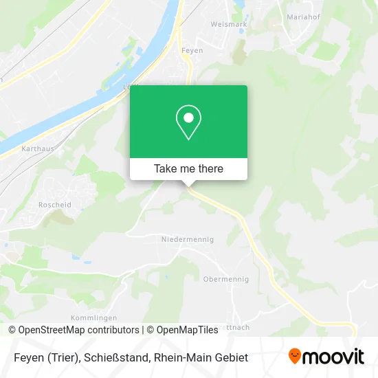 Карта Feyen (Trier), Schießstand