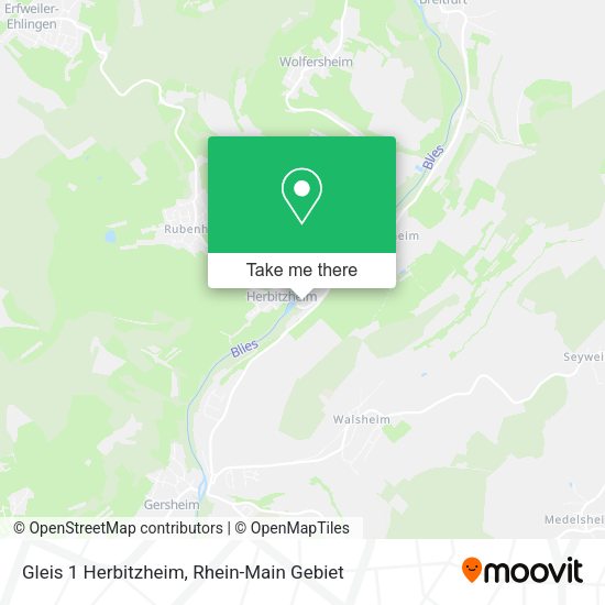 Карта Gleis 1 Herbitzheim