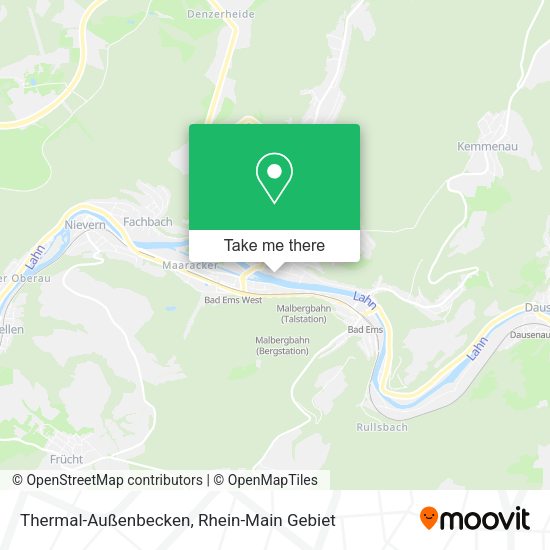 Карта Thermal-Außenbecken