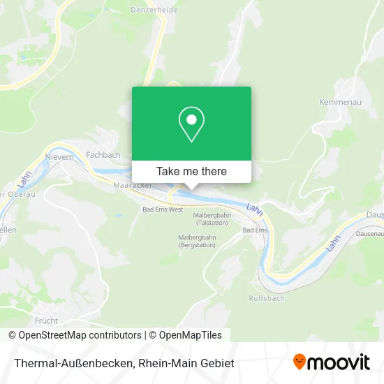 Карта Thermal-Außenbecken