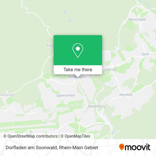 Карта Dorfladen am Soonwald