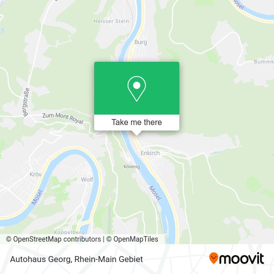 Карта Autohaus Georg
