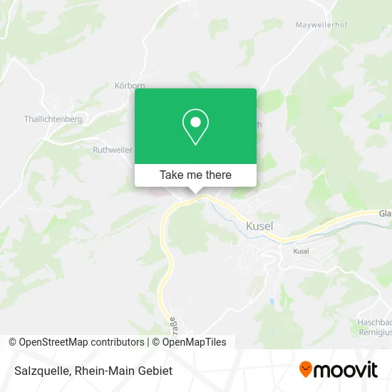 Карта Salzquelle