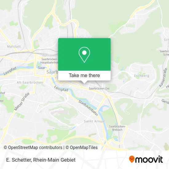 Карта E. Schetter