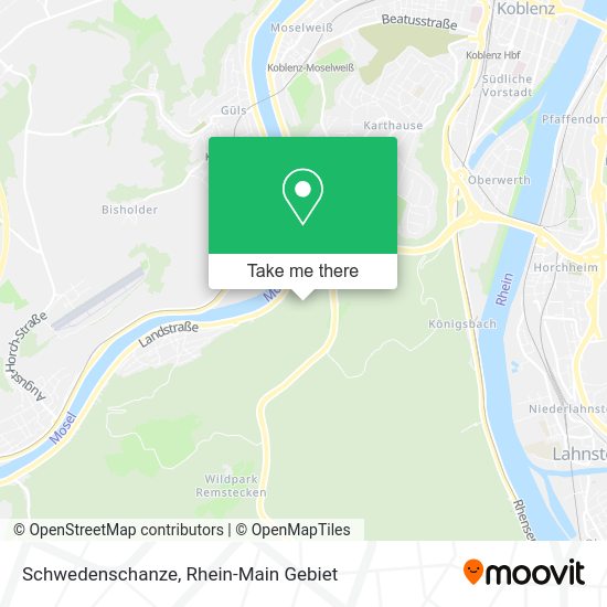 Карта Schwedenschanze