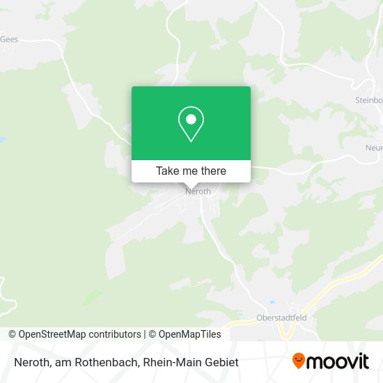Карта Neroth, am Rothenbach