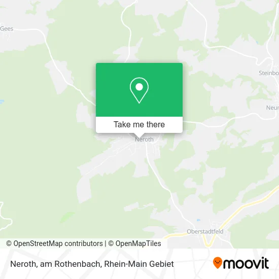Карта Neroth, am Rothenbach