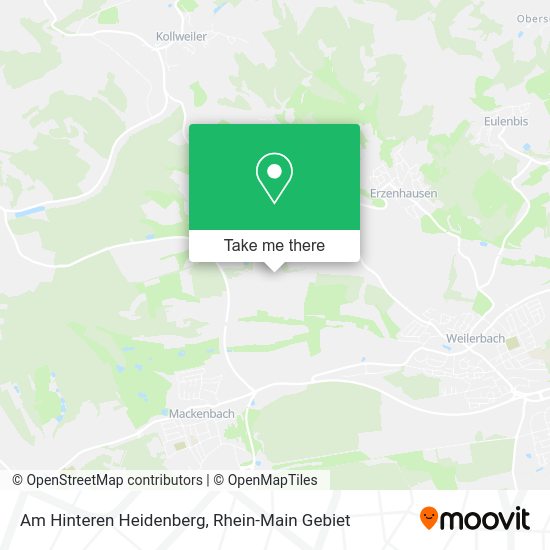 Карта Am Hinteren Heidenberg