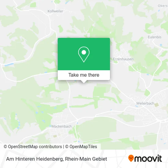 Карта Am Hinteren Heidenberg