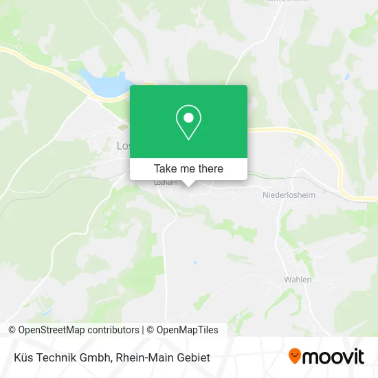 Карта Küs Technik Gmbh