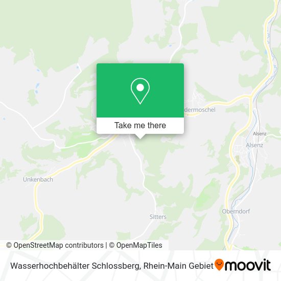 Карта Wasserhochbehälter Schlossberg