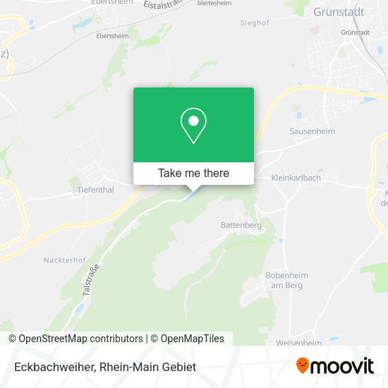 Карта Eckbachweiher