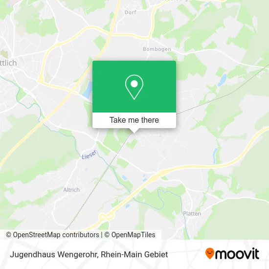 Карта Jugendhaus Wengerohr