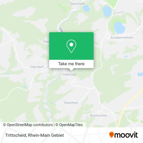 Карта Trittscheid