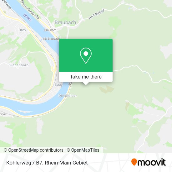 Карта Köhlerweg / B7