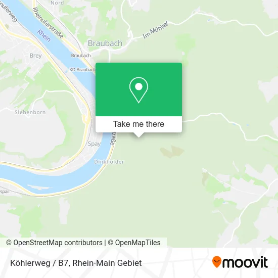 Карта Köhlerweg / B7