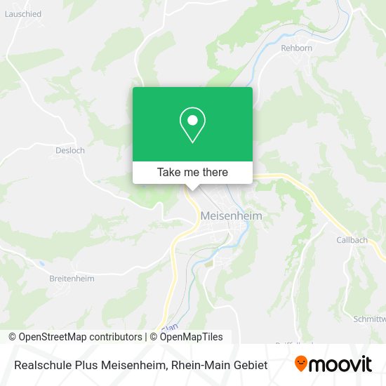 Карта Realschule Plus Meisenheim