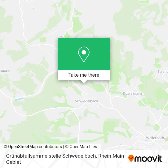 Карта Grünabfallsammelstelle Schwedelbach