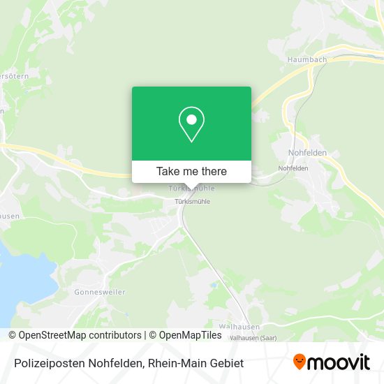 Карта Polizeiposten Nohfelden