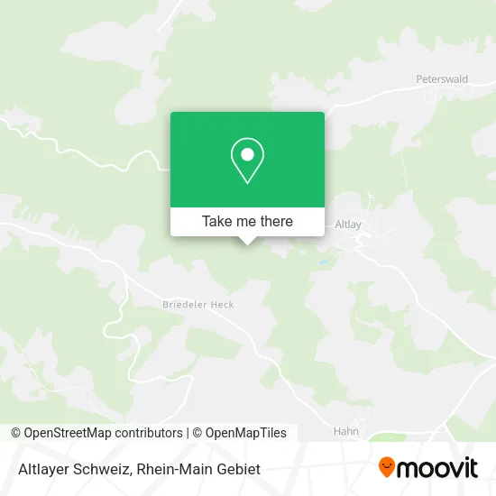 Карта Altlayer Schweiz