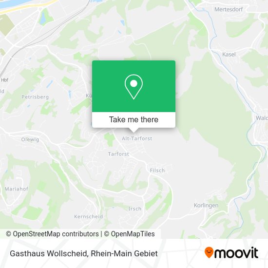 Карта Gasthaus Wollscheid