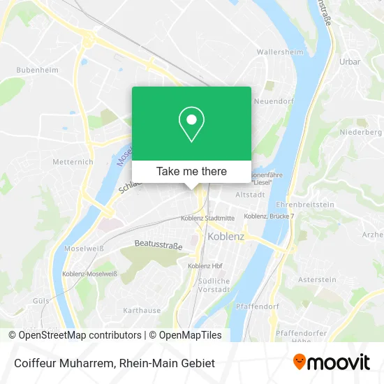 Карта Coiffeur Muharrem
