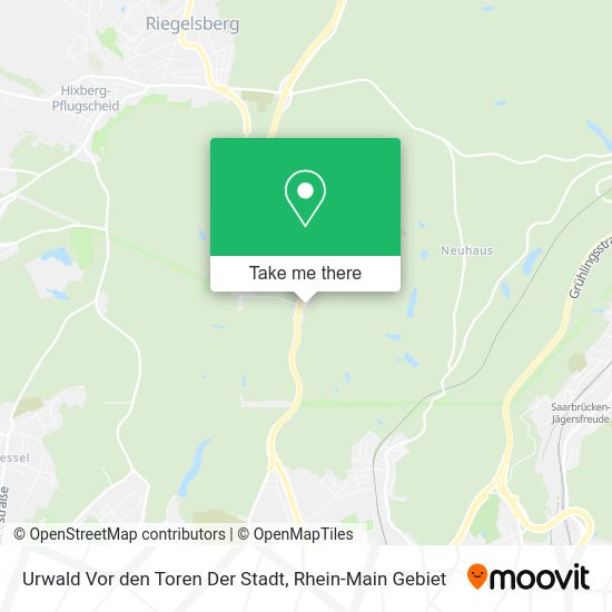 Карта Urwald Vor den Toren Der Stadt