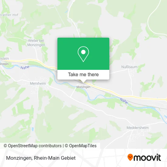 Monzingen map