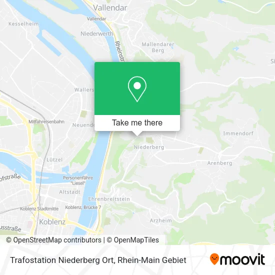 Карта Trafostation Niederberg Ort