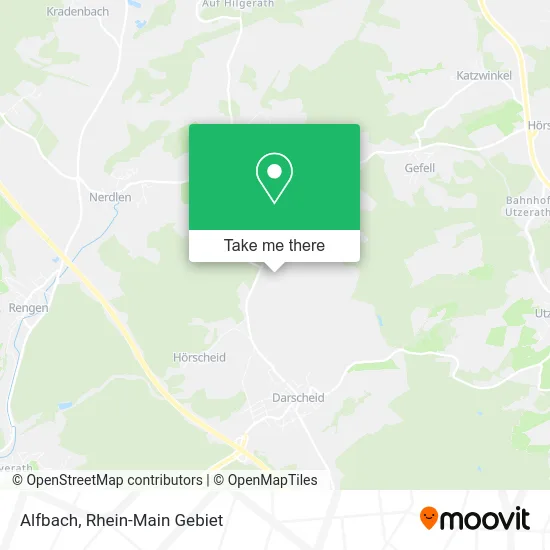 Карта Alfbach