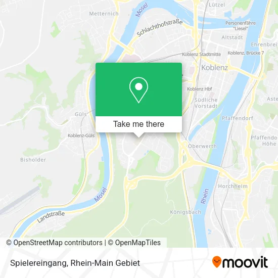 Карта Spielereingang