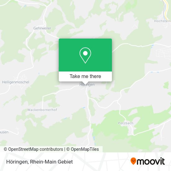 Карта Höringen