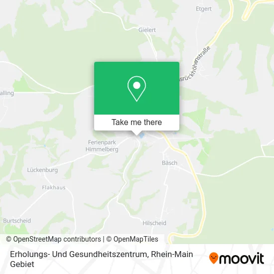 Карта Erholungs- Und Gesundheitszentrum