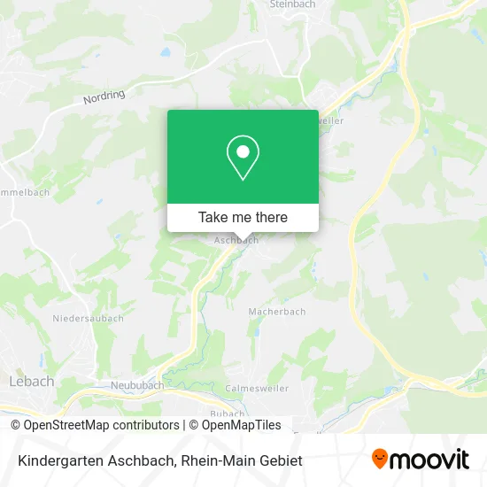 Карта Kindergarten Aschbach