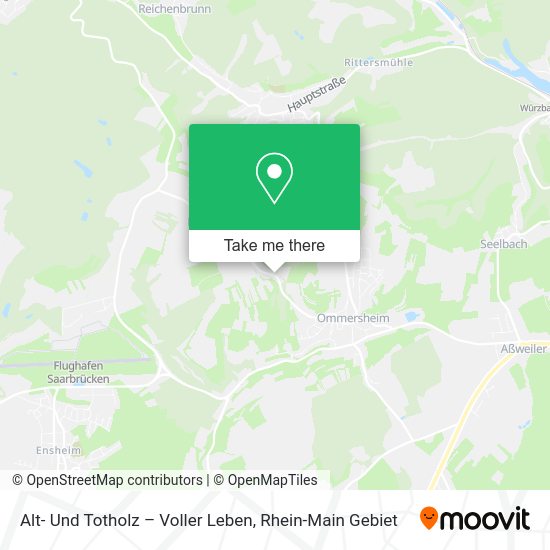 Карта Alt- Und Totholz – Voller Leben
