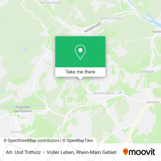 Карта Alt- Und Totholz – Voller Leben