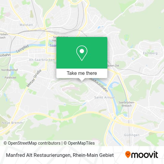 Карта Manfred Alt Restaurierungen