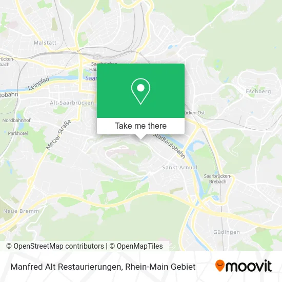 Карта Manfred Alt Restaurierungen