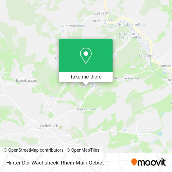 Карта Hinter Der Wachsheck