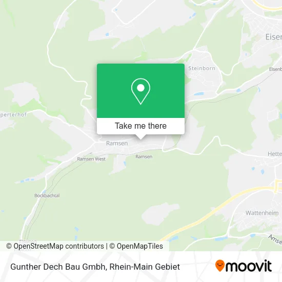 Карта Gunther Dech Bau Gmbh