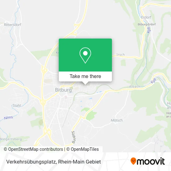 Карта Verkehrsübungsplatz