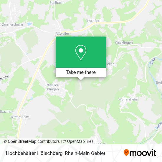 Карта Hochbehälter Hölschberg