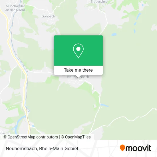 Neuhemsbach map