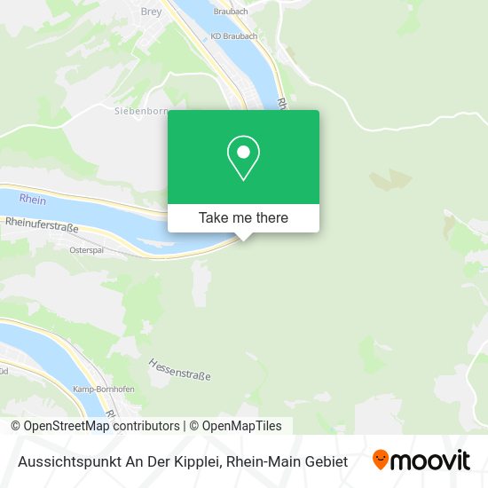 Карта Aussichtspunkt An Der Kipplei