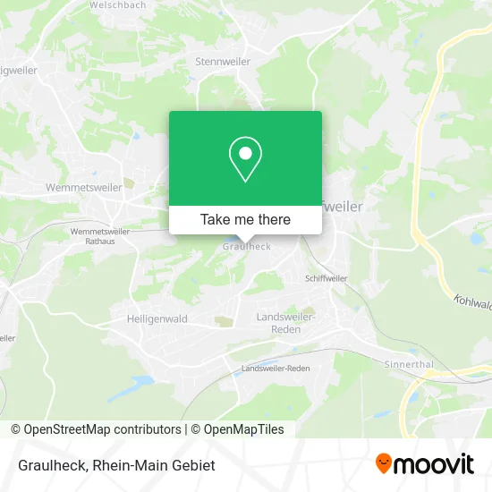 Graulheck map